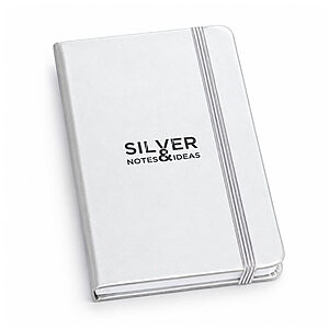 Caderno Moleskine Capa Metalizada para Brindes