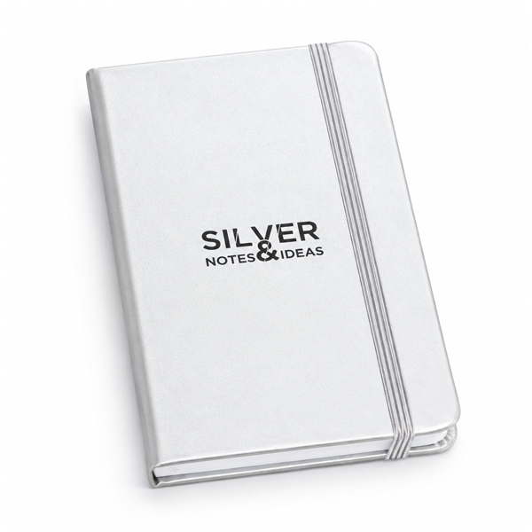 Caderno Moleskine Capa Metalizada para Brindes