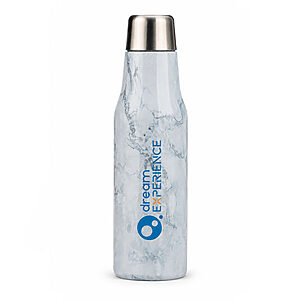 Garrafa Térmica Inox Personalizada Mármore