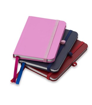 Caderneta tipo moleskine