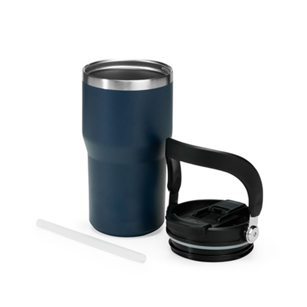 Copo térmico com tampa personalizado