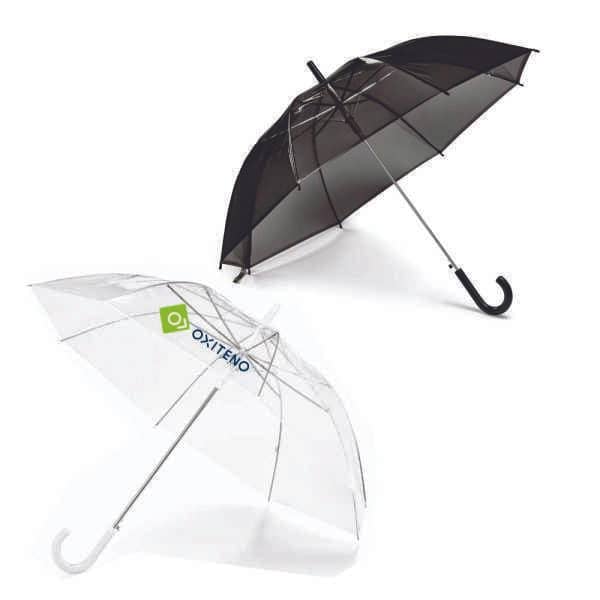 Guarda chuva transparente personalizado