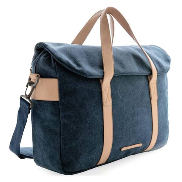 Mala Executiva em Lona Acabamento em Sintético