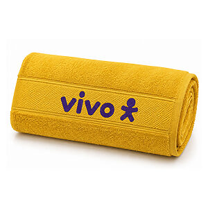 Toalha de Banho 70 cm x 1,30 m com Logo