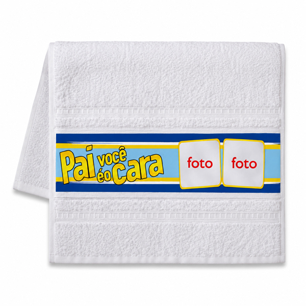 Toalha de Banho Personalizada com Foto