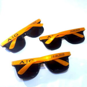 Óculos personalizado para casamento