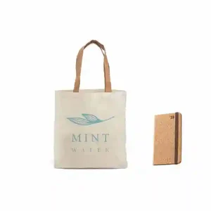 Kit Ecológico Ecobag e Agenda Cortiça