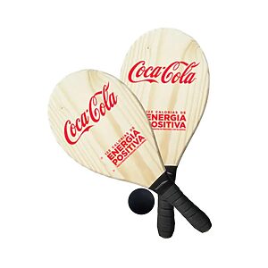 Kit Frescobol Laqueado Personalizada