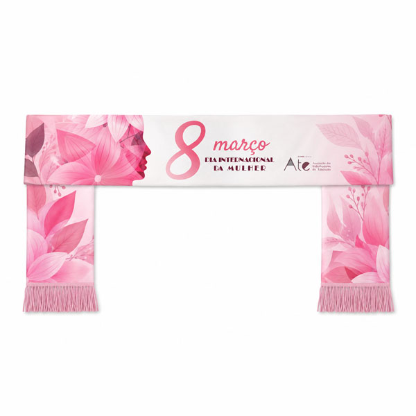 Cachecol Feminino Personalizado